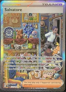 Salvatore 212/162 SV05: Temporal Forces Holo - Carta Pokémon - Imagen 1 de 2