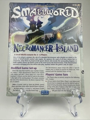 Small World: Necromancer Island (2010) Expansion  Days of Wonder Brand New - Image 1 of 2