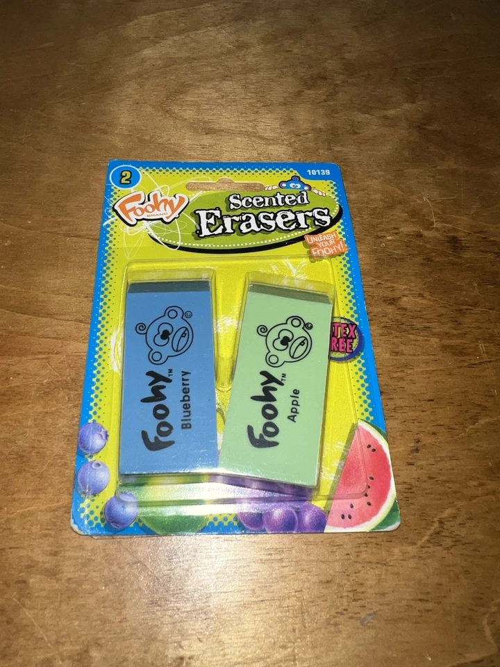 46 Scented Erasers - Foohy by Sanford