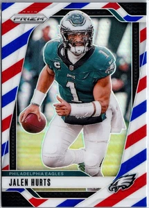 Panini Prizm 2024 - Jalen Hurts #231 rojo blanco y azul Prizm - Imagen 1 de 2