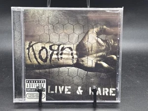 KORN Live & Rare New Sealed CD *Promotional Copy Hole In UPC Code* - Foto 1 di 6