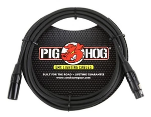 Pig Hog PHDMX10 3 Pin DMX Lighting Cable, 10 Feet - Picture 1 of 2