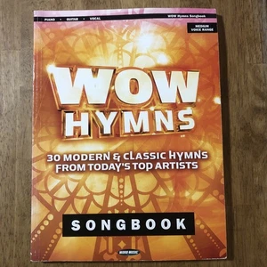 WOW HYMNS Songbook RARE Modern & Classic, Medium Voice Range Piano Guitar Vocal - Foto 1 di 4