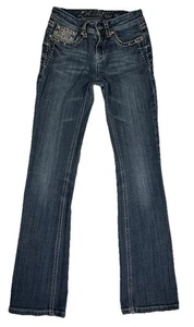 Youth Girls LA Idol Jeans Size 12 (25x28.5) - Picture 1 of 20