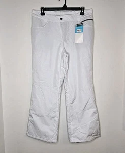 Free Country Ladies Ski Soft Shell Water & Wind Resistant Pants White XL NWT  - Picture 1 of 14