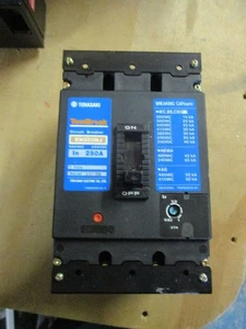 TERASAKI TEMBREAK XH250NJ 250 AMP 3 POLE MCCB CIRCUIT BREAKER - Picture 1 of 1