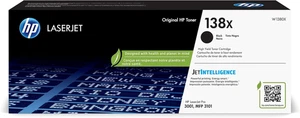 138x schwarze Tonerkassette mit hoher Kapazität | funktioniert Laserjet Pro 3001 Serie, Laserjet - Bild 1 von 12