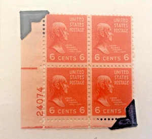 US Stamps-SC# 811 -  President John Adams - 6 Cent - MNH - - Picture 1 of 1