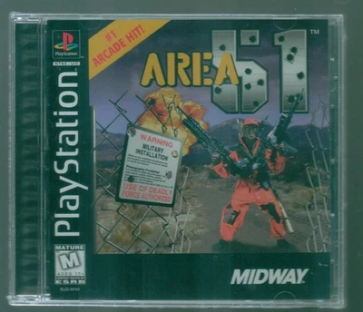 Area 51    ***    PlayStation 1 PSI    *** - Image 1 of 2