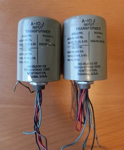 Pair of Triad A-10J Audio Input Transformers 600 150 60k Excellent Condition - Picture 1 of 6