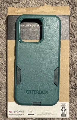 OtterBox Commuter iPhone 15 Pro Max Consigue Tus Verdes - Delgado Doble Capa - Nuevo Foto 1 de 4