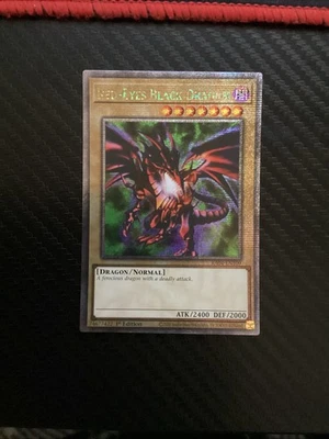 Red-Eyes Black Dragon Quarter Century Secret Rare RA04-EN109 4th Art Yugioh - Image 1 of 2