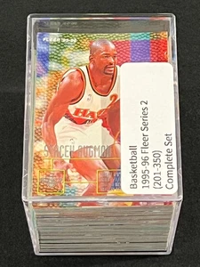 1995-96 Fleer Series 2 Basketball Complete Set (201-350) Garnett/Stackhouse RC's - Picture 1 of 14