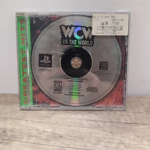 WCW vs. the World PS1 Tested - PlayStation No Manual - Picture 1 of 4
