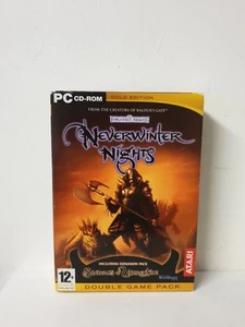 NEVERWINTER NIGHTS GOLD EDITION PC CD-ROM DOUBLE GAME PACK  - Picture 1 of 16