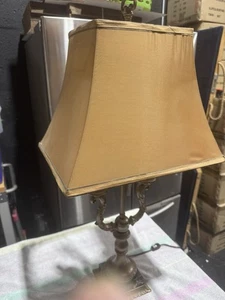 Vintage Hollywood Regency Table Lamp Marble Vase Working - Picture 1 of 7