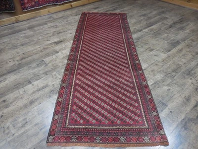 Auténtica alfombra turca vintage, alfombra turca geométrica Adana 3x9 pies Foto 1 de 4