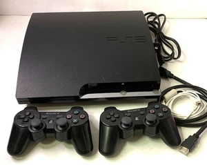 Sony PlayStation 3 Console CECH-2501A 160GB with 2 x Wireless Controller - Bild 1 von 10