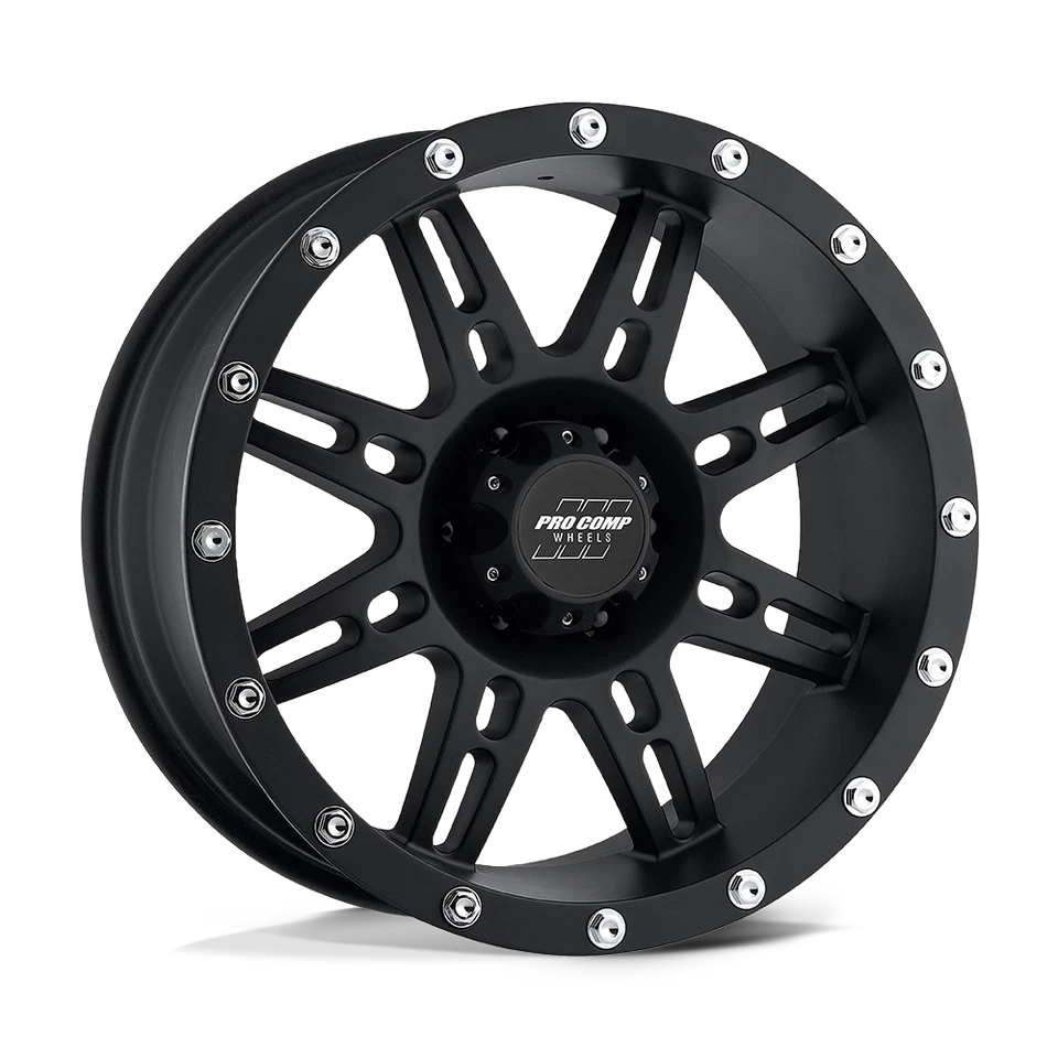 (SET 4) Pro Comp PA31 Stryler 15x8 5x114.3 -19mm Flat Black Wheels - Image 1 of 1