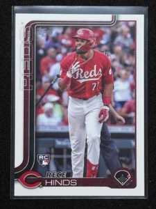 2025 Topps Series 1 - Rookie #217 Rece Hinds (RC) Cincinnati REDS - Picture 1 of 4