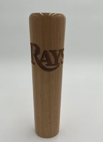 MLB Tampa Bay Rays 12oz. Wood Baseball Bat Mug Cup Beer Soda - Used Cover