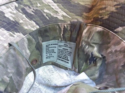 Advanced Tactical Concealment System A-TACS iX Camo Jungle Boonie Sun Hat Cap - Image 1 of 4