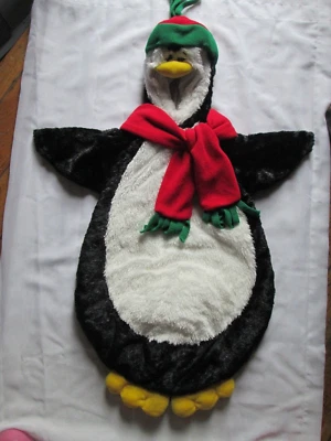 Plush Penguin Infant/Toddler Miniwear Classics Costume 0-9M GUC - Image 1 of 4