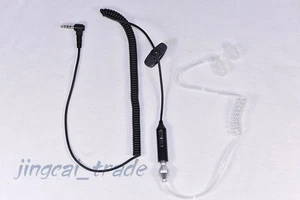 Newest Style! Acoustic Tube Earpiece PTT for Yaesu Vertex Radio VX-160 FT-60R - Picture 1 of 4