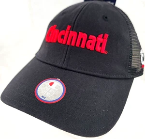 NEW Cincinnati Bearcats Black Champion Snapback Trucker Cap Hat Men's OSFM - Picture 1 of 9