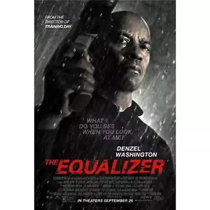 Equalizer The Movie poster 24inx36in Poster 24x36 Multi-Color Square Adults Best - Picture 1 of 1