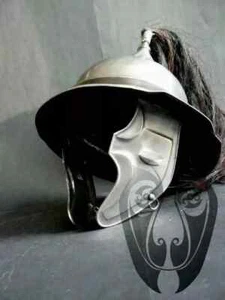 Casco celta romano recreación combate acero caballero medieval - Imagen 1 de 6