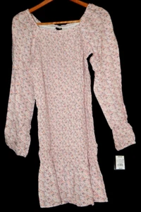 Art Class Grapefruit Mist Floral Dress XXL (18) NWT - Picture 1 of 6