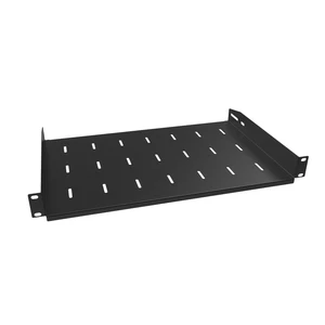 Stalflex RS19-1U-300-B Rack Shelf 19" 1U 300mm Black - Picture 1 of 6