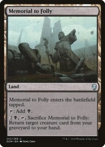 Magic the Gathering TCG Playset Dominaria Memorial to Folly, NM, mtg186 - Picture 1 of 2
