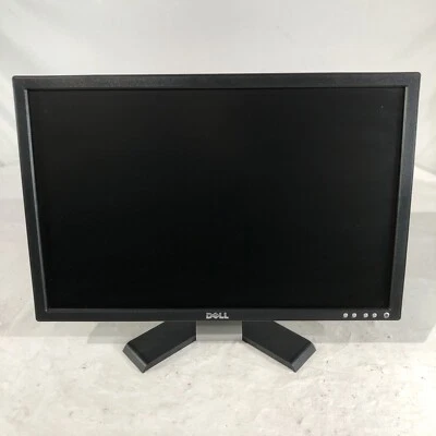 Dell E228WFPc 22" Landscape Black LCD Monitor- Tested, Working - Image 1 of 4