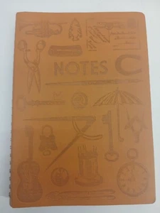Punch Studio Brown Notes Travel Lined Writing Journal - Picture 1 of 5
