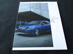 2016 Lexus IS200t IS300 IS350 Broschüre IS F Sport 200t 300 350 US Verkaufskatalog - Bild 1 von 4