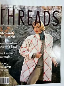 Threads Magazin November 1996 Nähen Mode Basteln - Bild 1 von 5