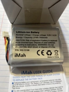 iMah Replacement Battery 300-10186 for ADT Command Smart Security Panel | 3.6V 2 - Picture 1 of 4