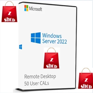 Windows Server RDS Remote Desktop 50 Cals Users O Devices 2025 2022 2019 2016 - Zdjęcie 1 z 2