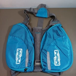 Outward Hound Quick Release Dog Backpack Blue Hiking Day Pack/Saddle Pet Size L - Picture 1 of 11