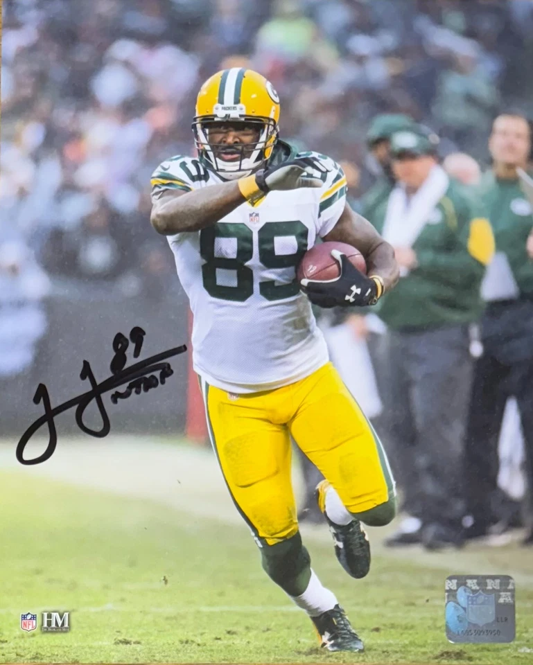 JAMES JONES - Green Bay Packers NFL - Signed 8x10 Photo #1 AUTO - Image 1 of 1