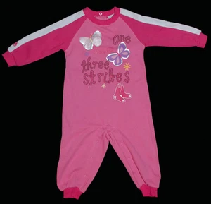 BOSTON RED SOX Pink ROMPER 24 months NWT MLB SUPER CUTE! - Picture 1 of 2