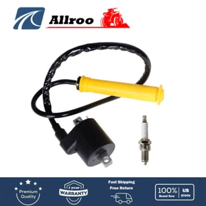 For Honda Foreman 500 TRX500 FE FM FPM FPE Ignition Coil & Spark Plug 05-09 2011 - Picture 1 of 8