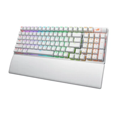 ASUS ROG Strix Scope II 98 Wireless Tri-mode RGB Gaming Mechanical Keyboard - Image 1 of 4
