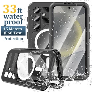 Funda impermeable a prueba de golpes para teléfono Samsung Galaxy S24 Ultra Plus - Imagen 1 de 17