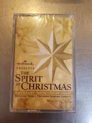 2001 Hallmark  The Spirit Of Christmas  Amy Grant Cassette tape  Printed In USA - Image 1 of 4