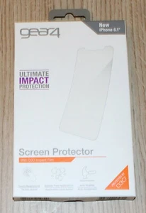 GEAR4 Screen Protector with D3O Impact Film for iPhone 11 / XR  ( 6.1" ) Clear  - Picture 1 of 3