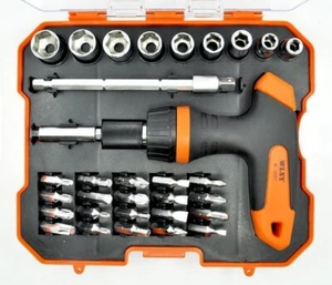 32 in 1 Precision Hex Torx Ratchet Screwdriver Set Professional Repair Tool - Picture 1 of 5