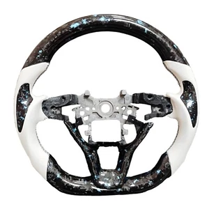 Real Forged Carbon Fiber Steering Wheel For Honda Accord 10th Gen 2018-2022 - Picture 1 of 10